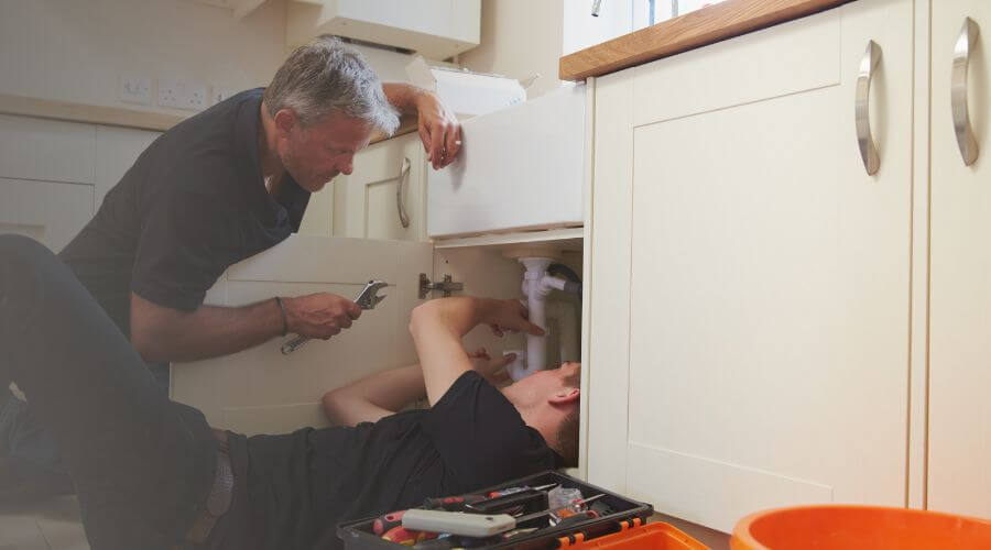 Professional burst pipe repair services in Brady, NE